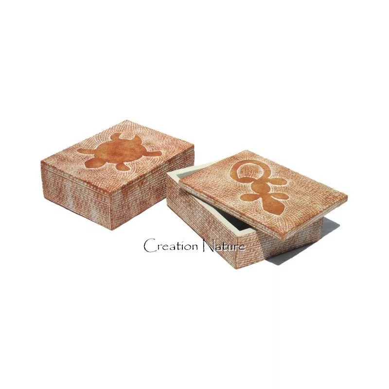 78523 Boite rectangle gecko 10 cm