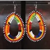 22407 Boucles d'oreilles Maasaï