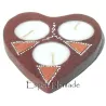 9961003 Bougeoir coeur 13 cm