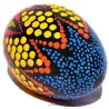 9950351 Oeuf maracas bois peint