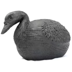 65937 Bougeoir "canard" terra cotta