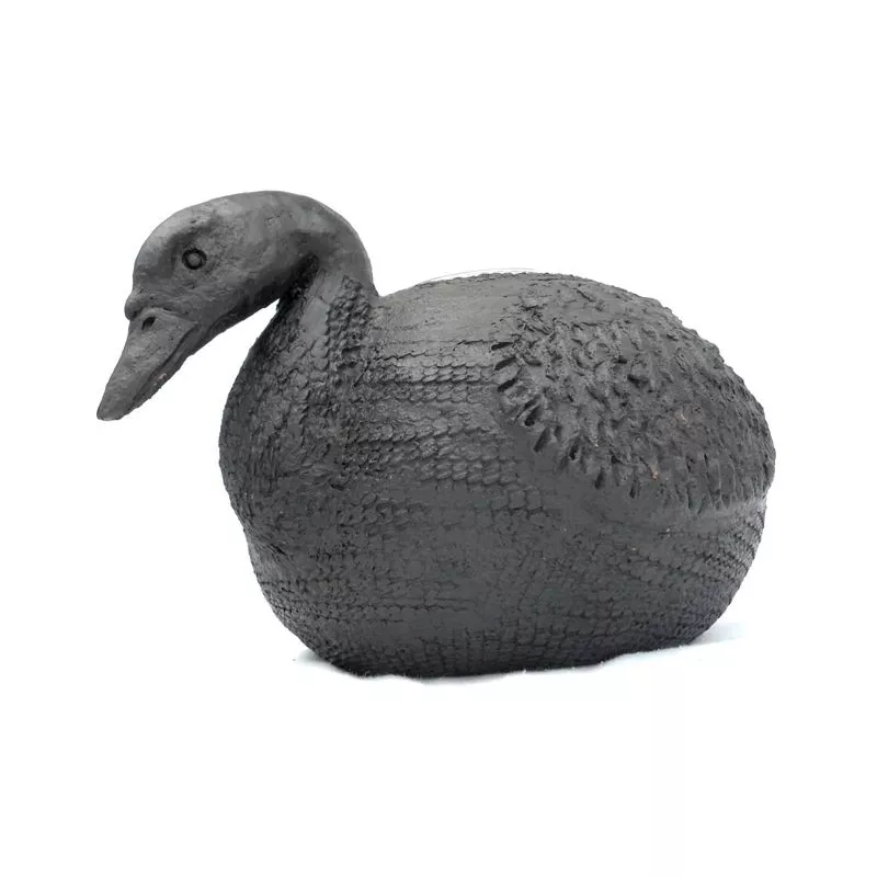 65937 Bougeoir "canard" terra cotta