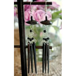 25103 Boucles d'oreilles os