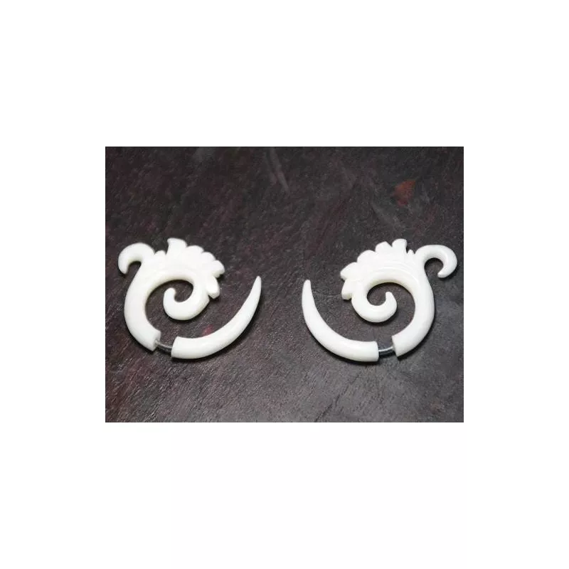 9920435 Boucles d'oreille corne