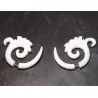 9920435 Boucles d'oreille corne