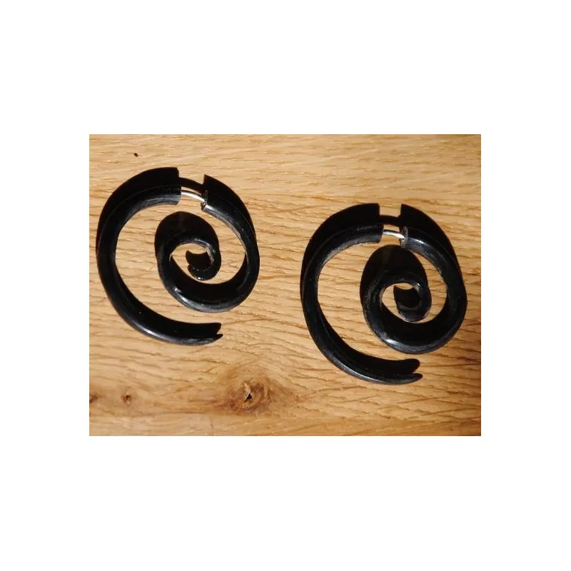 9920439 Boucles d'oreilles corne