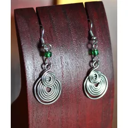 20226 Boucles d'oreilles métal