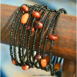 23014 Bracelet perles et graines