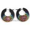 9920319 Boucles d'oreille bois