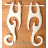 9920415 Boucles d'oreille corne