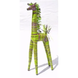 9132211 Girafe raphia 20 cm