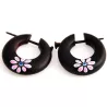 9920301 Boucles d'oreille bois