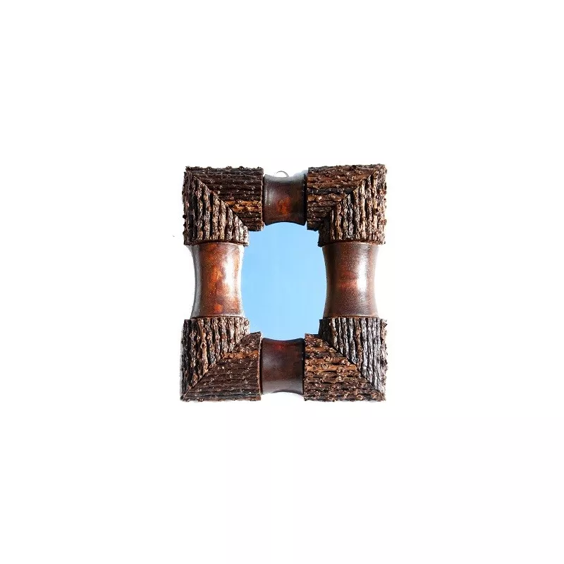 9950601 miroir bois 24x30 cm