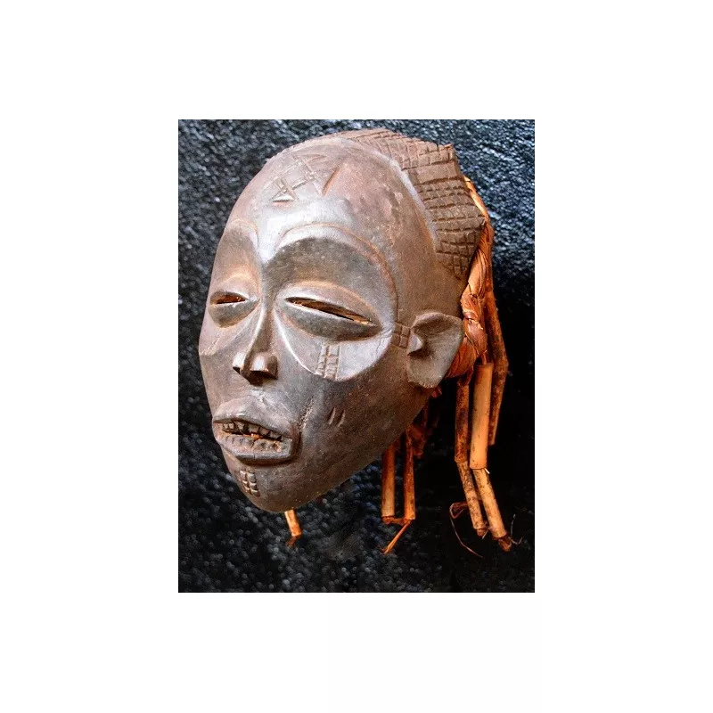 17005AB Masque Tschokwe 25 cm