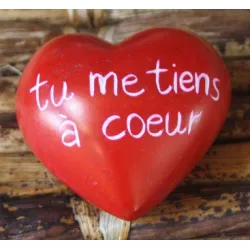 80361 Coeur pierre de Kisii "tu me tiens à cœur"