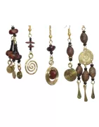 Boucles d'oreilles graines